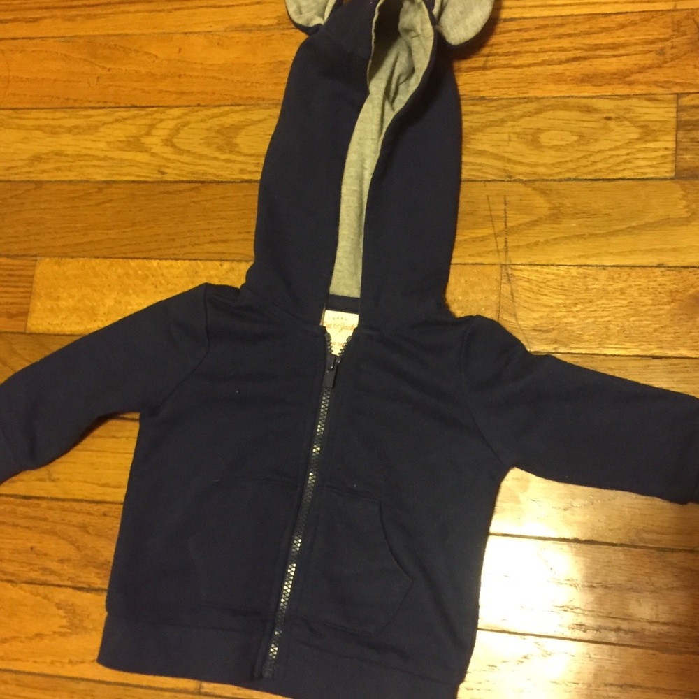 Baby's Bear Ear Hoodie!